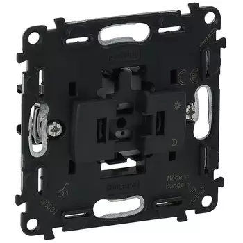 Выключатель встраиваемый LeGrand Valena In'matic 752001 одноклавишный серый