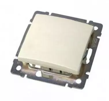 Выключатель встраиваемый одноклавишный LeGrand Valena 774301 слоновая кость