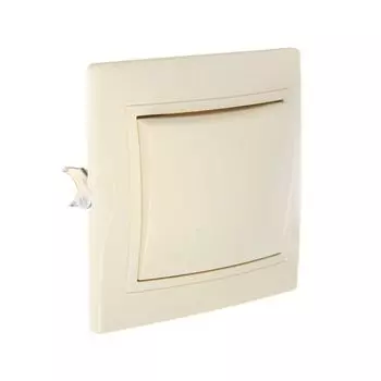 Выключатель встраиваемый одноклавишный с подсветкой TDM Таймыр SQ1814-0104 слоновая кость