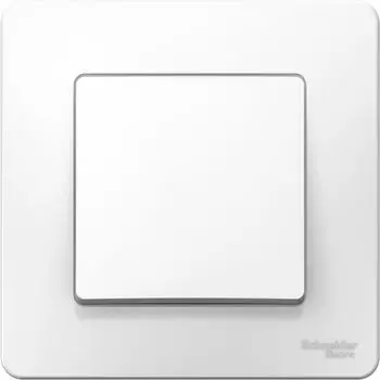 Выключатель встраиваемый одноклавишный Schneider Electric Blanca BLNVS006101 (белый)