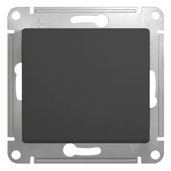 Выключатель встраиваемый Schneider Electric Glossa GSL000711 одноклавишный антрацит