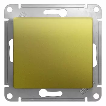 Выключатель встраиваемый Schneider Electric Glossa GSL001011 одноклавишный фисташковый