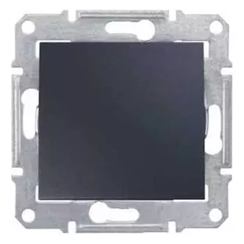 Выключатель встраиваемый Schneider Electric Sedna SDN0100170 одноклавишный графит
