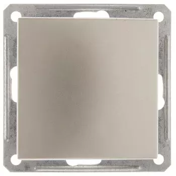 Выключатель встраиваемый Schneider Electric W59 VS116-154-4-86 одноклавишный шампань