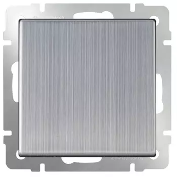 Выключатель встраиваемый Werkel WL02-SW-1G-2W одноклавишный проходной глянцевый никель