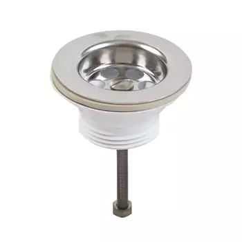 Выпуск WIRQUIN PRO 30718055 D63 мм с решеткой нержавеющая сталь