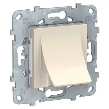 Вывод для кабеля Schneider Unica New бежевый NU586244 Dом до 12 мм