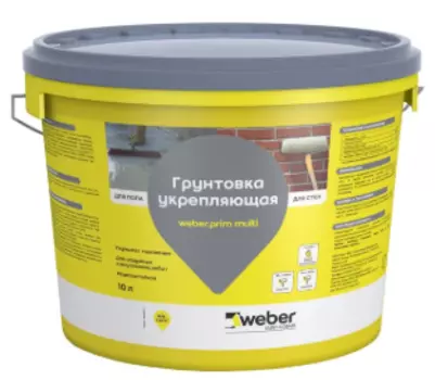 Weber.Prim Multi, 10 л, Грунтовка укрепляющая