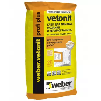 Weber.Vetonit Profi Plus, 25 кг, Клей для плитки