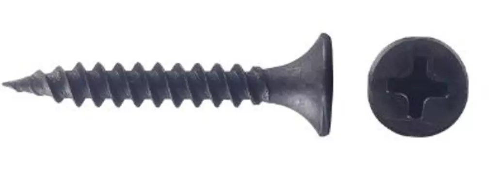 Wenzo Саморезы для гипсокартона по дереву усиленные 3.5х25 мм (1000 шт.)