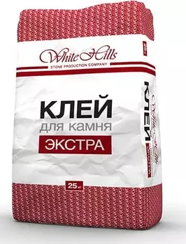 White Hills Экстра, 25 кг, Клей для плитки и камня
