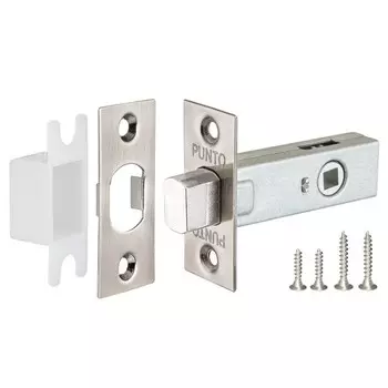 Задвижка врезная Punto DB-45 SN матовый никель