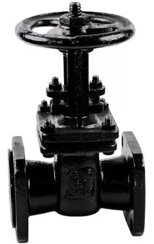 Задвижка запорная чугунная 30ч6бр Ду200 Ру10