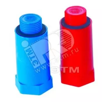 Заглушка монтажная Felder 1/2' красная 27700002