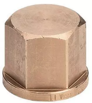 Заглушка бронзовая Viega 1/2" внутренняя резьба