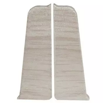 Заглушка для плинтуса ПВХ Arbiton Indo 02 Северный ясень левая и правая 2 шт