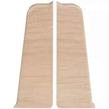 Заглушка для плинтуса ПВХ Arbiton Indo 04 дуб Лингбург левая и правая 2 шт