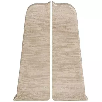 Заглушка для плинтуса ПВХ Arbiton Indo 16 дуб Кавказский левая и правая 2 шт