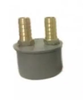 Заглушка канализационная Политэк внутренняя ПП 50 с выводами под слив