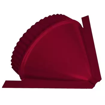 Заглушка конусная для полукруглого конька Grand Line Pe Ral 3003