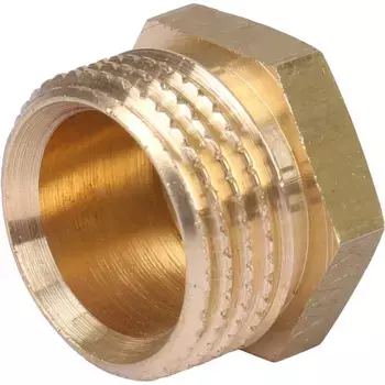 Заглушка латунная 1/2″ наружная резьба