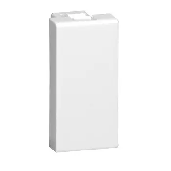 Заглушка одномодульная Legrand Mosaic 077070 22,5х45 мм