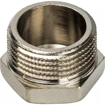 Заглушка Stout 3/4" НР никелированная