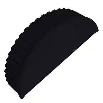 Заглушка торцевая для полукруглого конька Grand Line Atlas Ral 9005