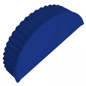 Заглушка торцевая для полукруглого конька Grand Line Pe Ral 5002