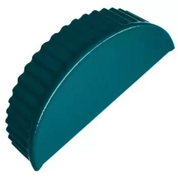 Заглушка торцевая для полукруглого конька Grand Line Pe Ral 5021