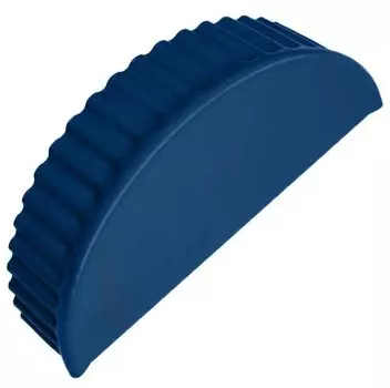 Заглушка торцевая для полукруглого конька Grand Line Velur20 Ral 5001