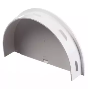 Заглушка воронки ПВХ Docke Premium RAL 9003 пломбир D120/85 мм