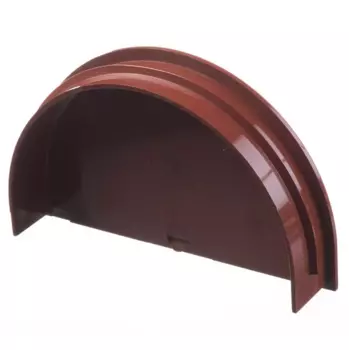 Заглушка воронки ПВХ Docke RAL 3009 гранат D120/85 мм