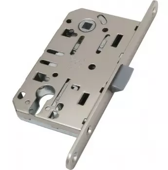 Замок межкомнатный AGB Mediana Evolution B01103 матовый хром