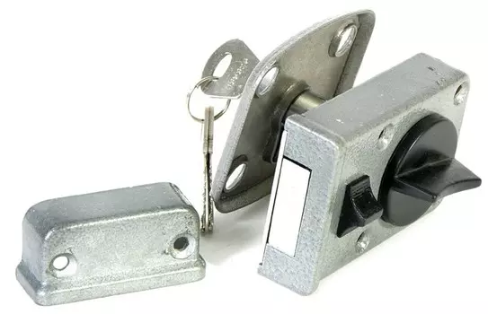 Замок накладной цилиндровый СибрТех ЗВ-4