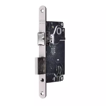 Замок врезной AGB хром