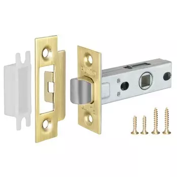 Защелка врезная межкомнатная Punto L45-8 SG матовое золото