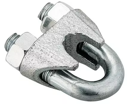 Зажим для стальных канатов DIN 741 D8 мм