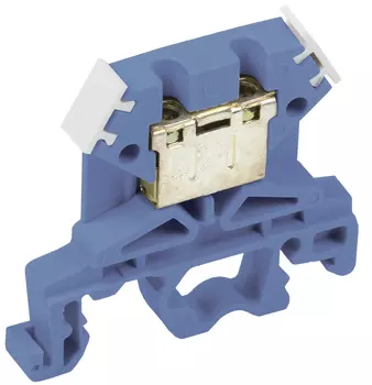 Зажим наборный IEK YZN10-004-K07 ЗНИ-4 мм2 синий