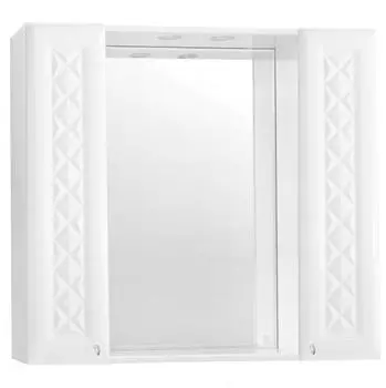 Зеркало-шкаф Style Line Канна 90/С белый