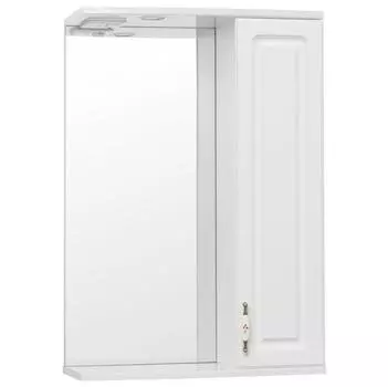 Зеркало-шкаф Style Line Олеандр-2 55/С Люкс белый