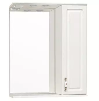 Зеркало-шкаф Style Line Олеандр-2 65/С Люкс рельеф пастель