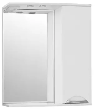 Зеркало-шкаф Style Line Жасмин 70/С белый