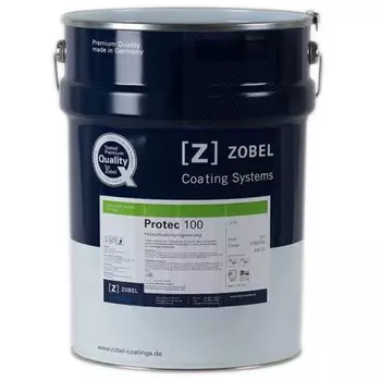 Zobel Protec 100, 20 л, Грунт-пропитка по дереву алкидная