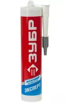 Зубр Эксперт КМ-800, 300 мл, Клей монтажный влагостойкий