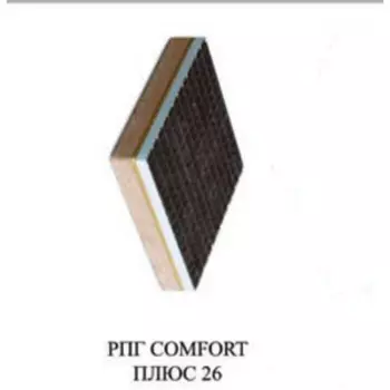 Звукоизоляционная панель Ruspanel РПГ COMFORT 26 1250х595х26 мм