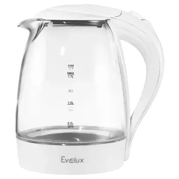 Чайник электрический EVELUX EWK 0903 G, белый