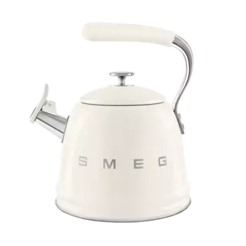 Чайник со свистком SMEG CKLW2001CR, кремовый