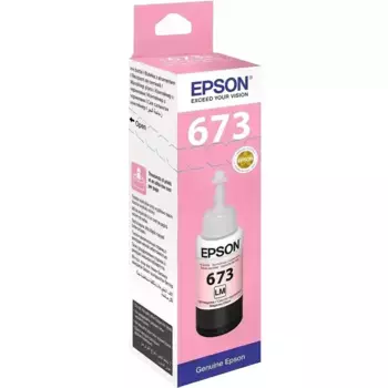 Чернила EPSON 673 Light Magenta (C13T673698)