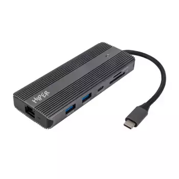 Док-станция HIPER USB-C HUB 11in1 (HP-DS11-02)